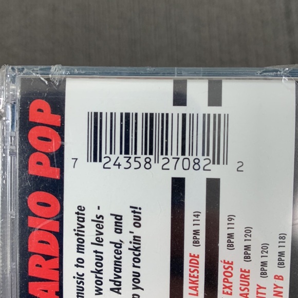 Tony Little's Fit Trax Cardio Pop CD 2003 New Sealed - Picture 8 of 9